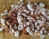 Foto del paso 4 de la receta: Arroz con lomo ahumado, huevo y maíz