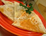 A picture of step 6 of No Proofing: Cheddar Cheese Paratha.