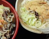A picture of step 4 of Easy Kansai-Style Kitsune Udon.