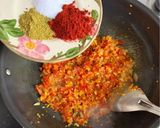 A picture of step 3 of Fresh Red Chili 🌶️ & Gralic 🧄 Chutney(Winter Special).