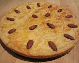 A picture of step 4 of Dutch Butter cake.