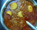 A picture of step 10 of Guddu(Egg) Pulusu.