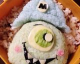 A picture of step 8 of Easy Bento with Minions.