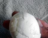 A picture of step 3 of Rotten Eggs * Halloween * With Bloody Eggs Variation.