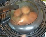A picture of step 8 of Chicken and Burdock Root Tsukune Patties with Mustard and Ponzu.