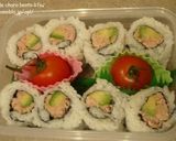 A picture of step 11 of How to Roll an Inside-Out Sushi Roll (California Rolls).
