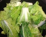 A picture of step 2 of Kids' Favorite, Braised Chinese Cabbage in Cream Sauce.