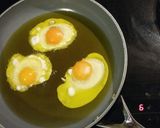 Φωτογραφία βήματος 2 της συνταγής Αυγά μάτια!!! #χρυσοπιρουνι
