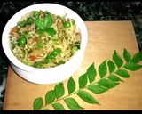 A picture of step 7 of Dum Mix veg Biryani in curry Leaves.