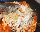 A picture of step 4 of Mediterranean Red Rice.