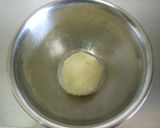 A picture of step 3 of Chocolate Manju with Kabocha Filling.