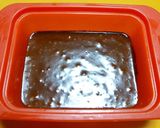 A picture of step 3 of Easy Gâteau au Chocolat in the Microwave.