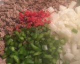 A picture of step 3 of Sloppy Hoe's.