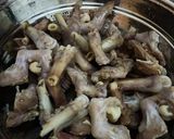A picture of step 1 of Mutton paya.