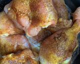 A picture of step 2 of Lemon Pepper Chicken with Cilantro Spaghetti and Vegetable Side.