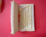 A picture of step 5 of Ham & Cheese Sandwich Made in a Frying Pan - Easy for Breakfast or Lunch.