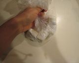 A picture of step 2 of Agedashi Tofu (Fried Tofu).