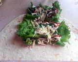 A picture of step 4 of Breakfast Wrap.