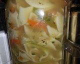 A picture of step 2 of Granny's chicken soup.