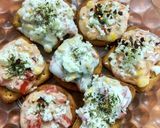 A picture of step 1 of Mayo topped tangy and sweet biscuits.
