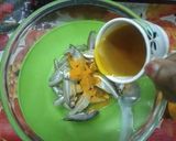 A picture of step 1 of Mourala Macher Jhal.