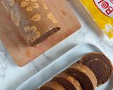 Foto langkah ke 8 dari resep Bolu Gulung Batik Coklat.