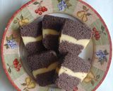 Foto langkah ke 8 dari resep Bolu Kukus Ketan Hitam Keju.