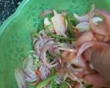 A picture of step 2 of Veg Chatpata Kathi Roll.