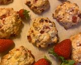 Une image de l'étape 3 de Biscuits aux fraises façon cookies.