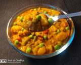 A picture of step 11 of Vegetable Korma.