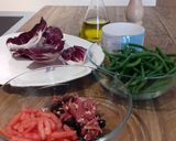 Foto del paso 2 de la receta: Ensalada de poroto verde, jamón serrano, tomate