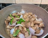 A picture of step 5 of STIR FRY BOK CHOY CHICKEN...
