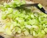 A picture of step 5 of Chicken meatballs, potatoes and lemon.