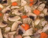Francia pulykabecsinált (Blanquette de dinde) recept fázis 5 fotója