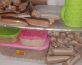 Foto langkah ke 4 dari resep #18. Es puter/bon2 coklat (favorit anak2).