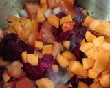 A picture of step 2 of Carrots, Beetroot, Tomato Soup.