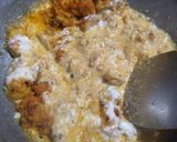 A picture of step 4 of Dahi wali Arbi.