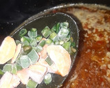 A picture of step 2 of Cous cous with veggies.