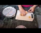 A picture of step 1 of Mango stuffed kulfi.