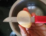 A picture of step 2 of Peri peri potato twist.