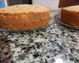 عکس مرحله 12 از دستور کیک اسفنجی پایه کیک تولد