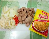 Foto langkah ke 1 dari resep 27. Nasi Goreng Bakso Bumbu Racik.