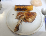 Foto del paso 5 de la receta: Pollo al grill doble con maiz