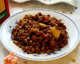 Újévi több magos lencseragu recept fázis 3 fotója