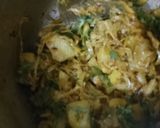 A picture of step 4 of Kathal ki sabji.