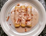 Foto del paso 7 de la receta: Canelones de pollo rustido con salsa de foie y ceps