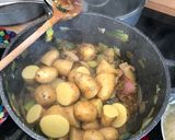 A picture of step 4 of Bacon & Leek soup.