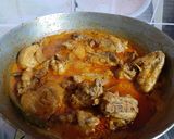 A picture of step 6 of Chicken Tikka Masala.