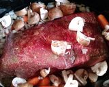 A picture of step 5 of Crock pot beef butt roast.