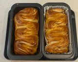 A picture of step 22 of Fluffy puff pastry butter loaf (with butter glaze).